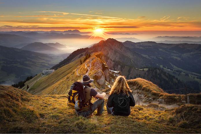 Sonnenuntergangsfahrt am Hochgrat