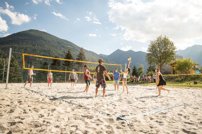 Beach Volleyballplatz Virgen