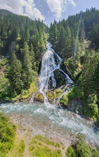 Haslacher Schleierwasserfall
