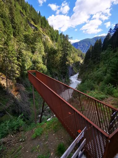 Aussichtsplattform Iselschlucht