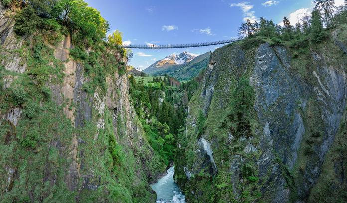 Hängebrücke Iselschlucht