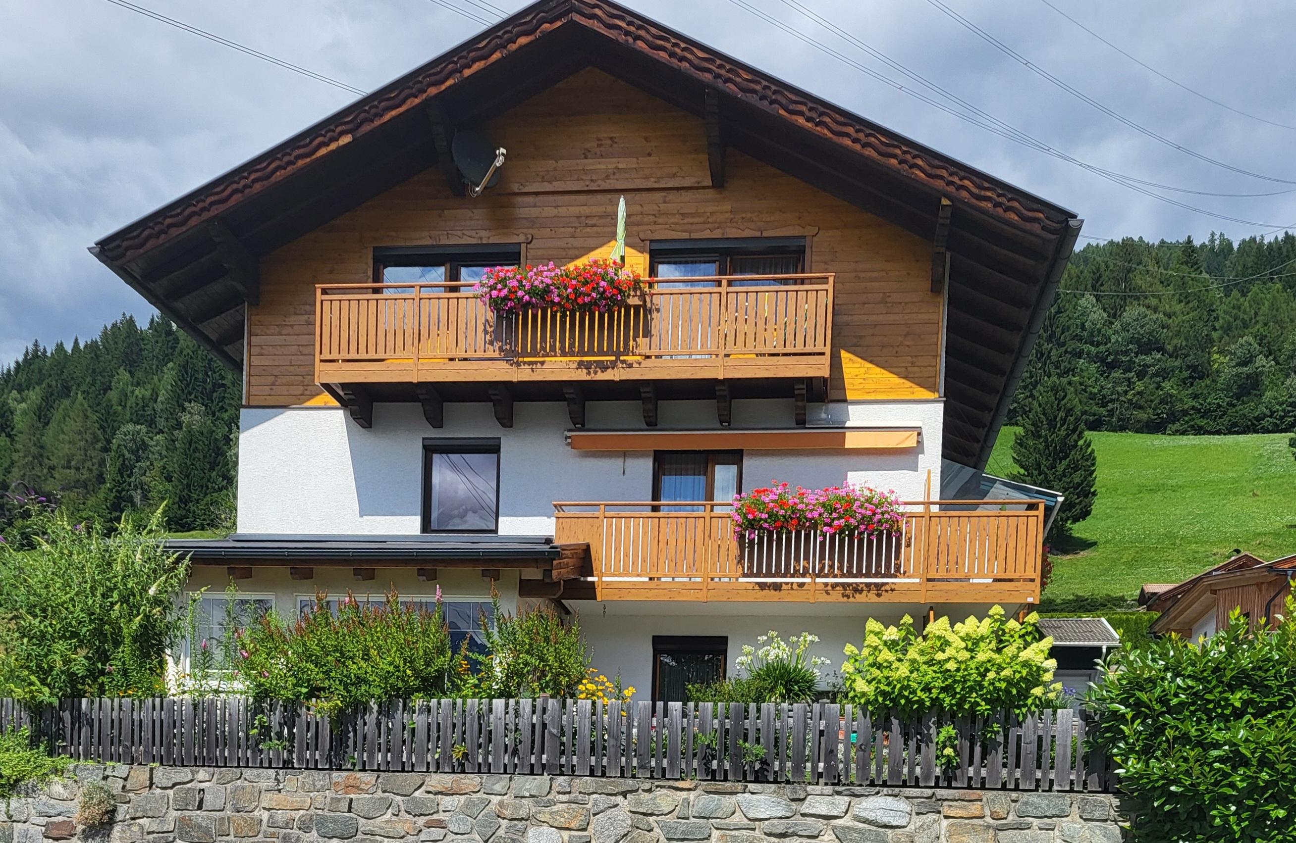Haus mit neuer Ansicht