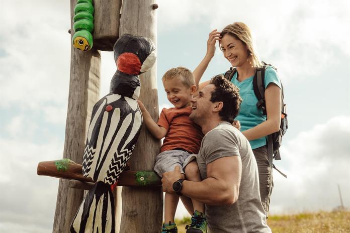 Kindermeile im Familienwandergebiet Golzentipp