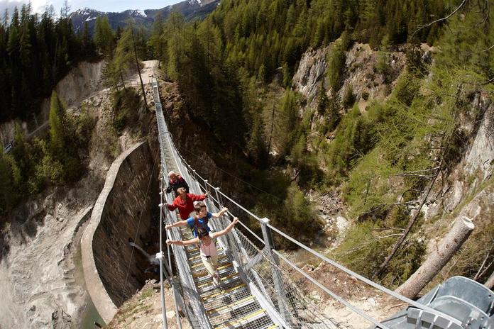 Hängebrücke - Glor