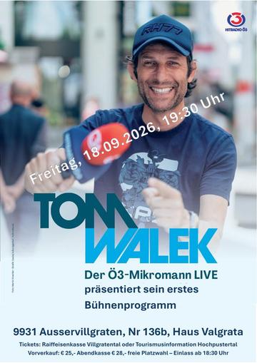 Tom Walek-Ö3 Mikromann live