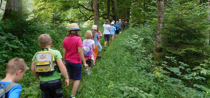 Bis bald, im Wald
