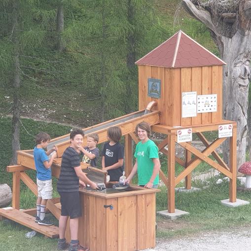 Goldwaschen auf der Wurzeralm
