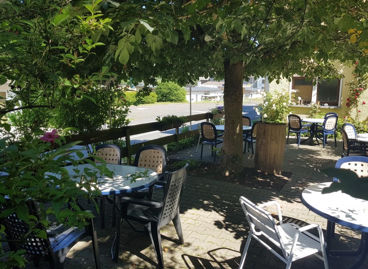 Der Biergarten der Alten Brauerei