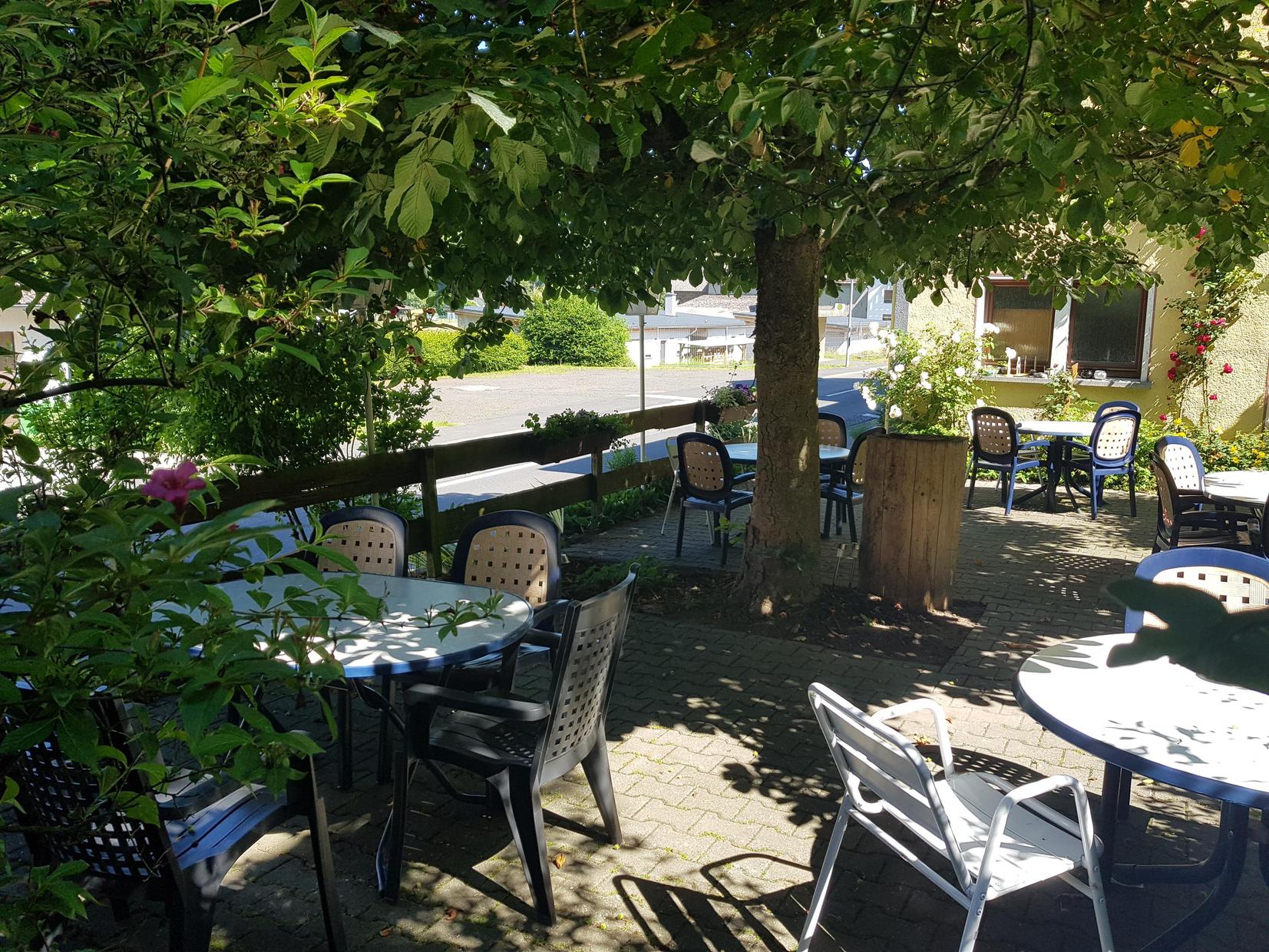 Der Biergarten der Alten Brauerei