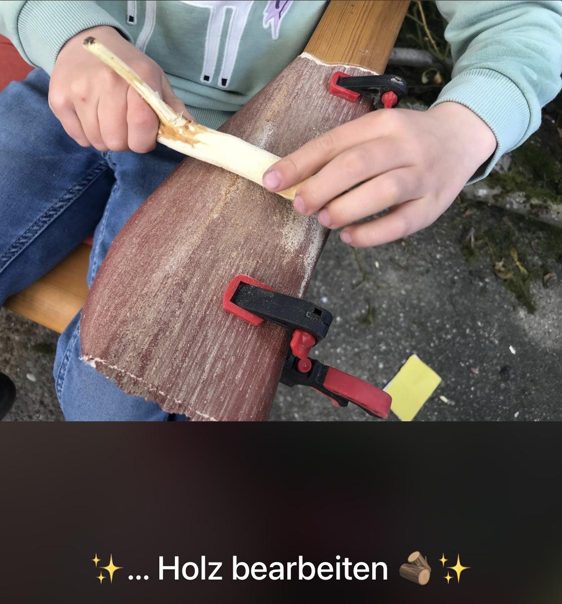 Holz bearbeiten