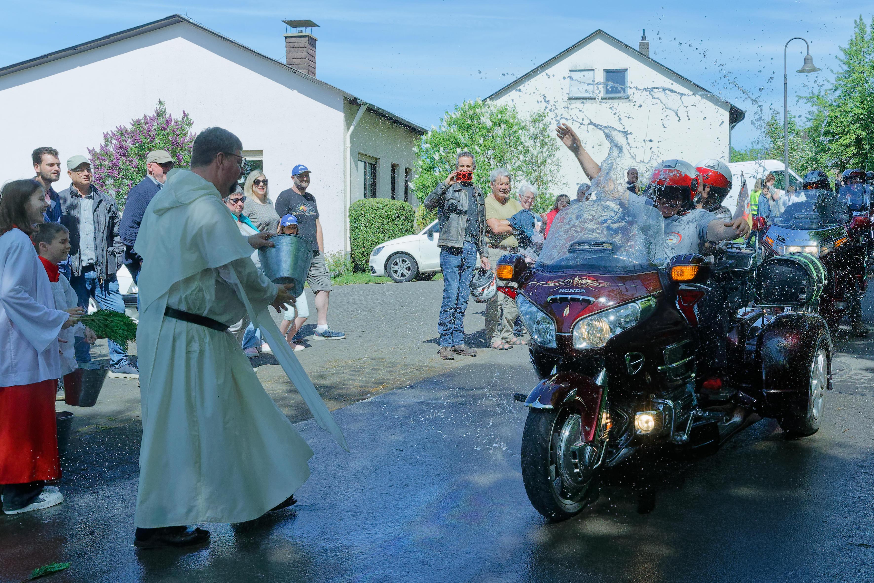 Motorradsegnung