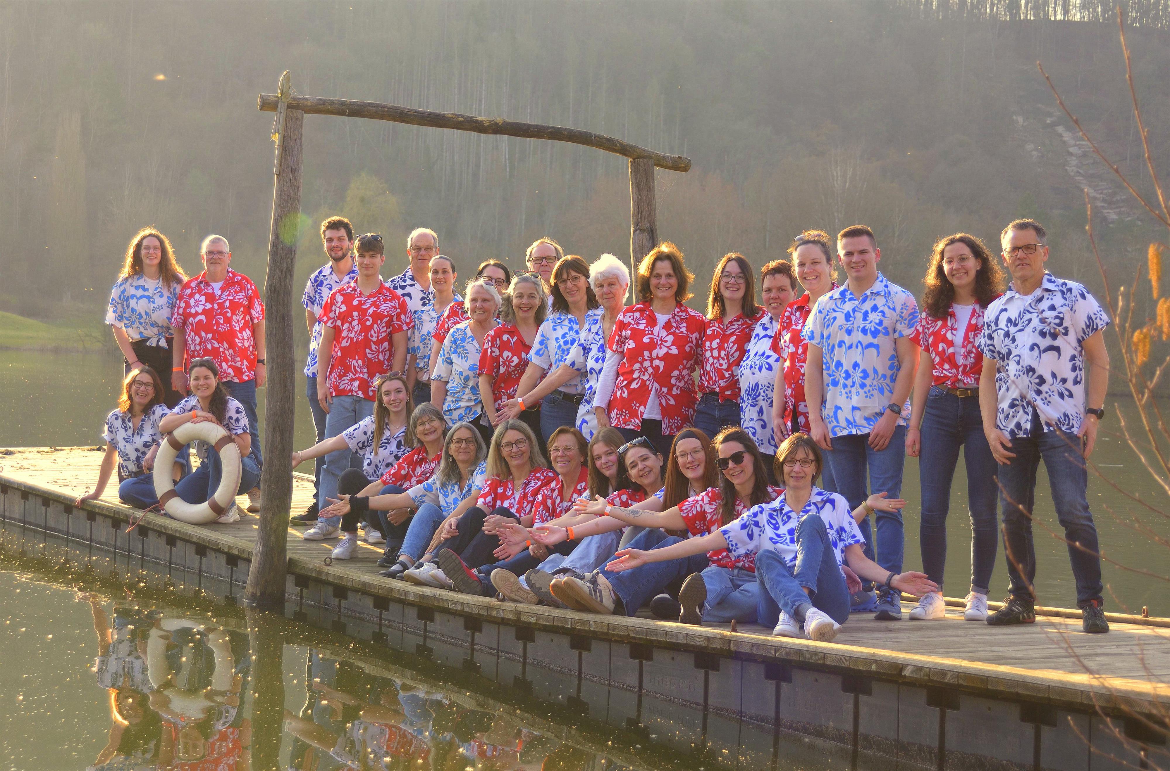 Mandolinenclub Zeltingen-Rachtig e.V. auf dem Steg