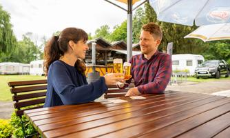 Genuss im Biergarten