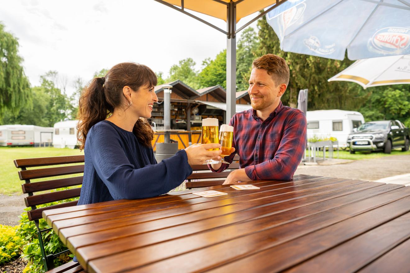 Genuss im Biergarten