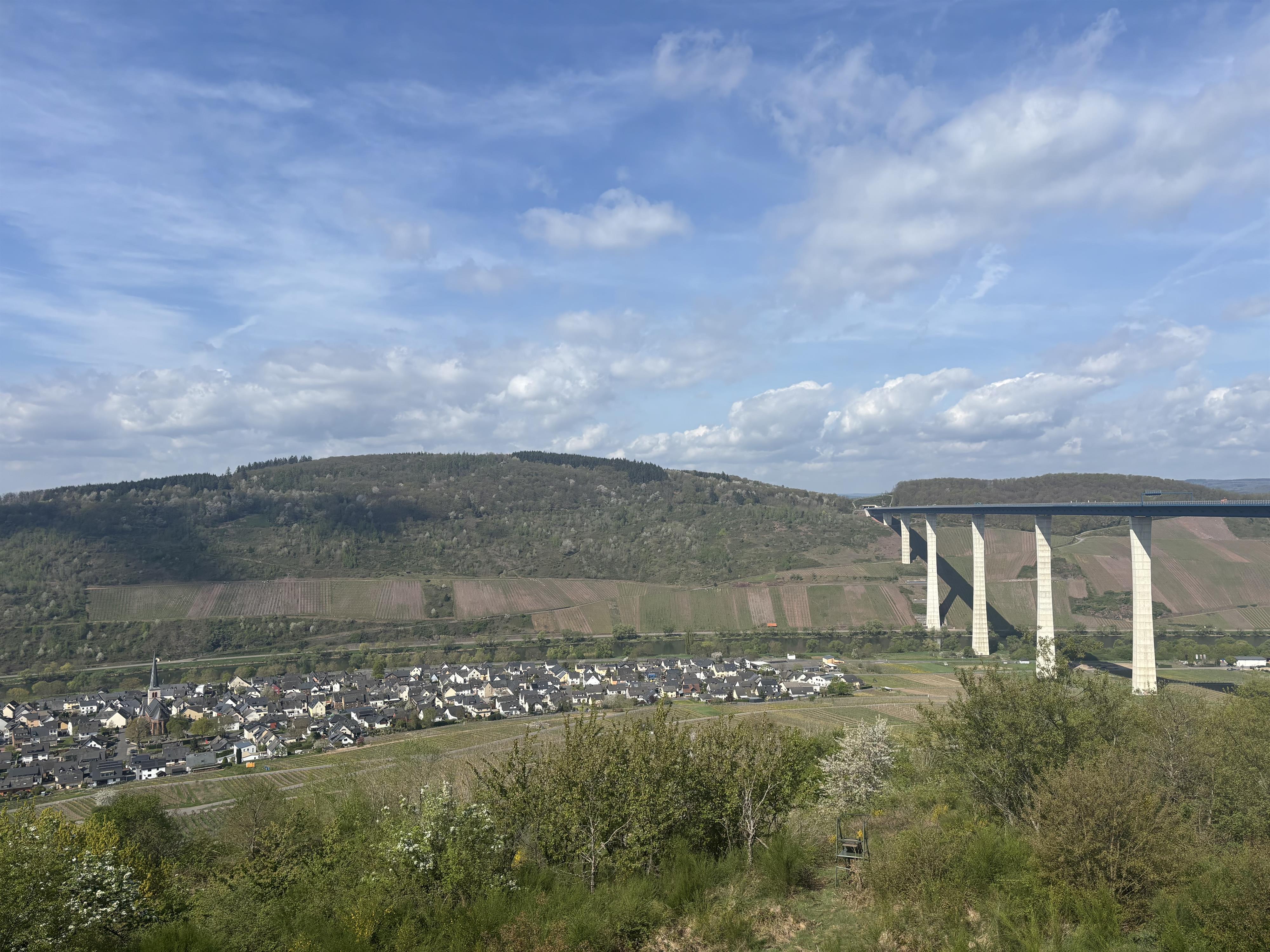 Ausblick auf den Hochmoselübergang
