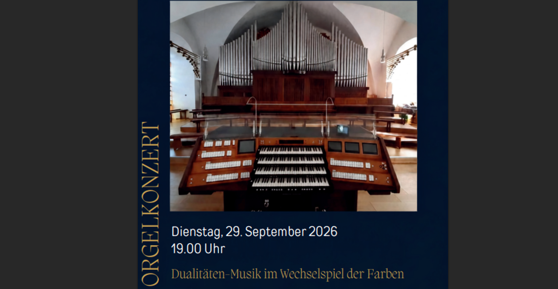 Orgelkonzert in Bernkastel-Kues