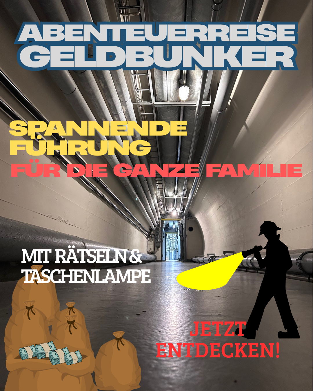 Abeteuerreise Geldbunker