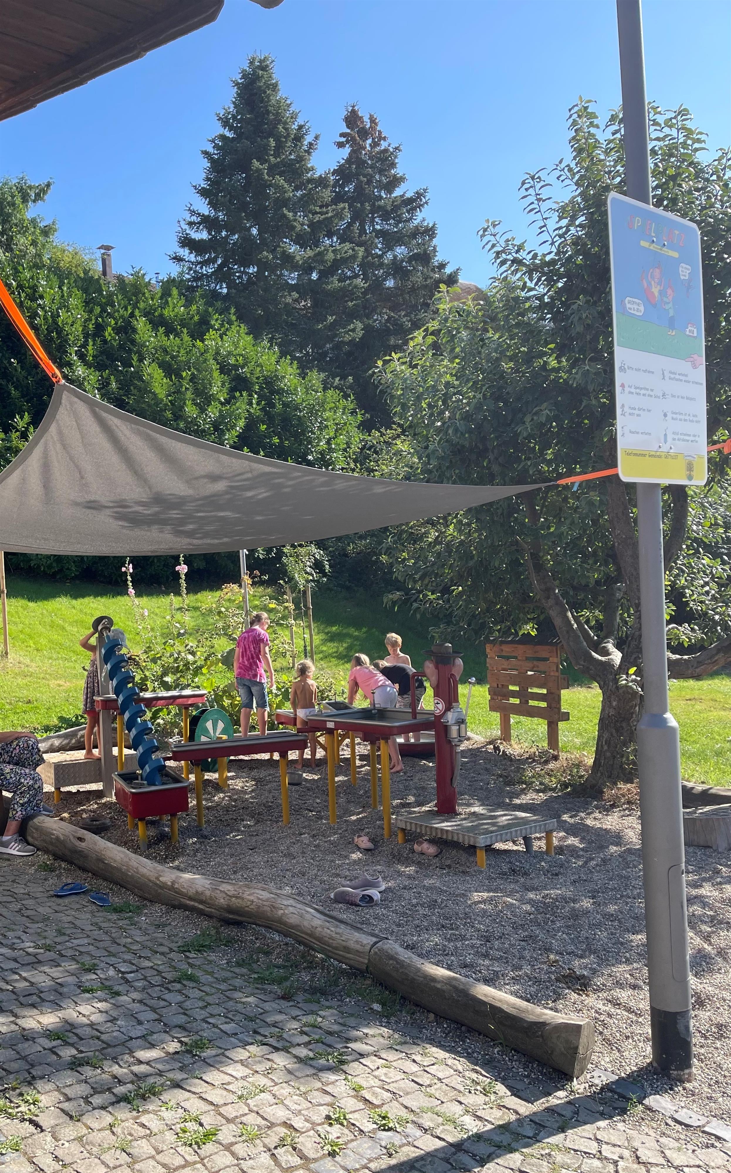 Wasserspielplatz