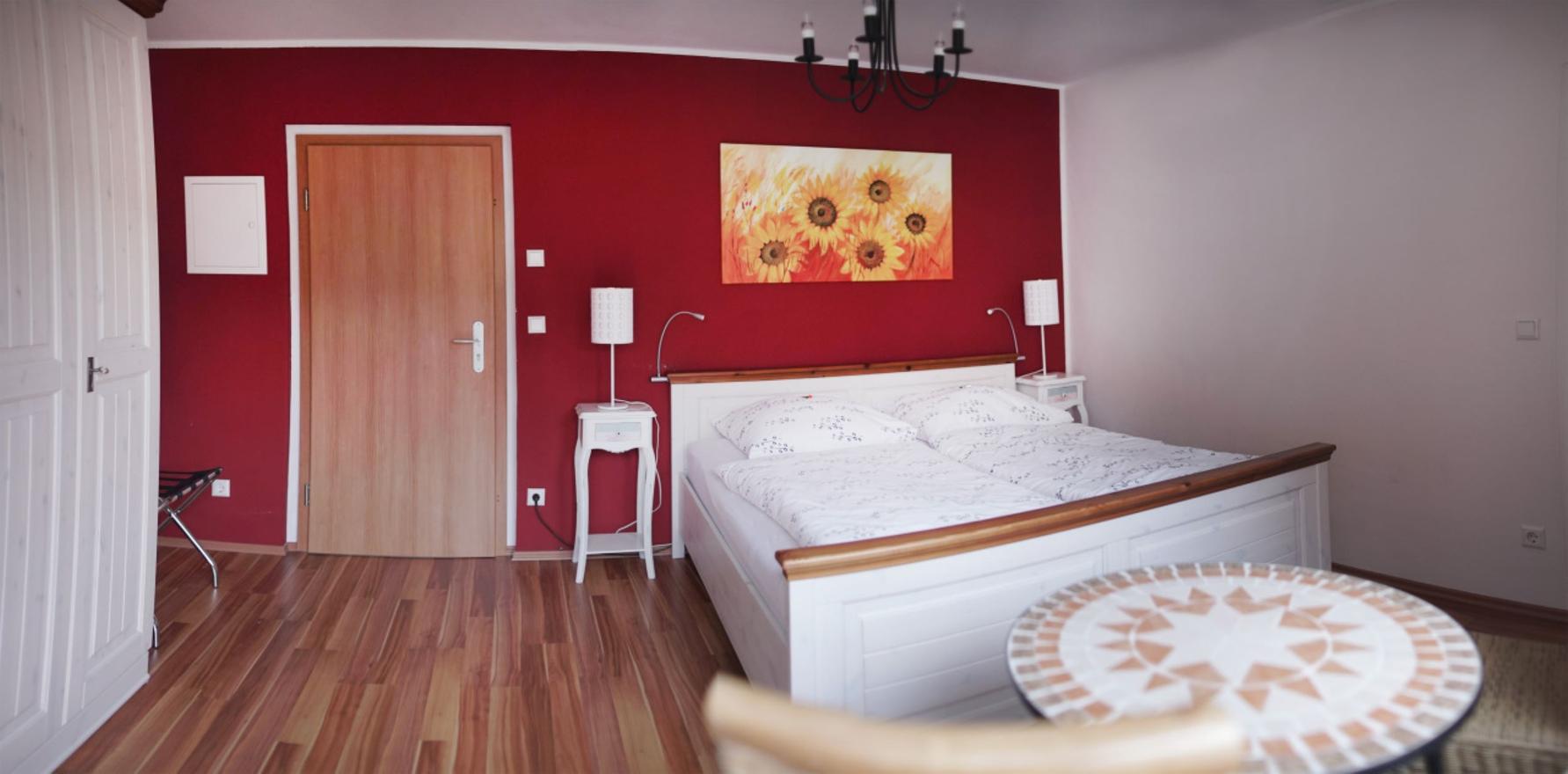 Doppelzimmer, Bad, WC, 1 Schlafraum
