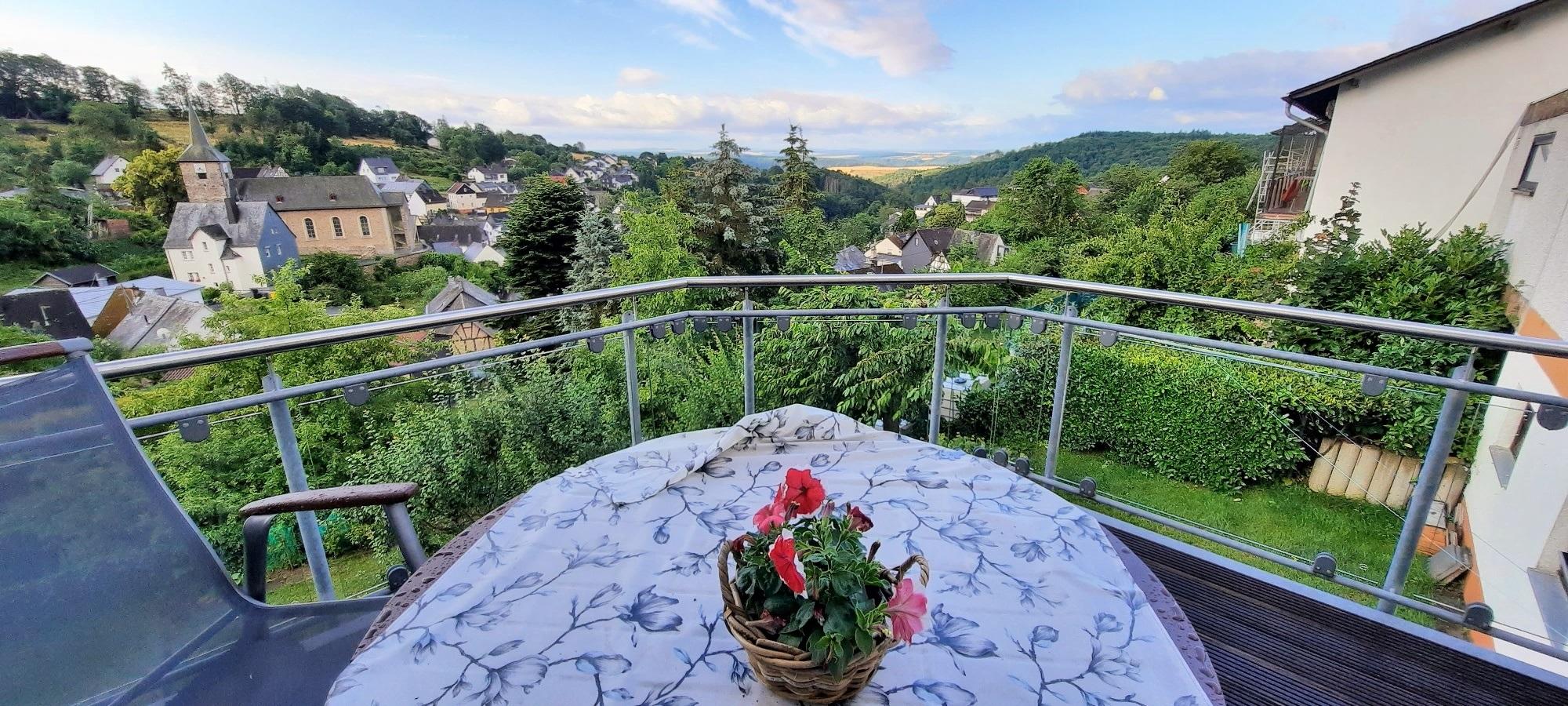 Balkon mit Weitsicht