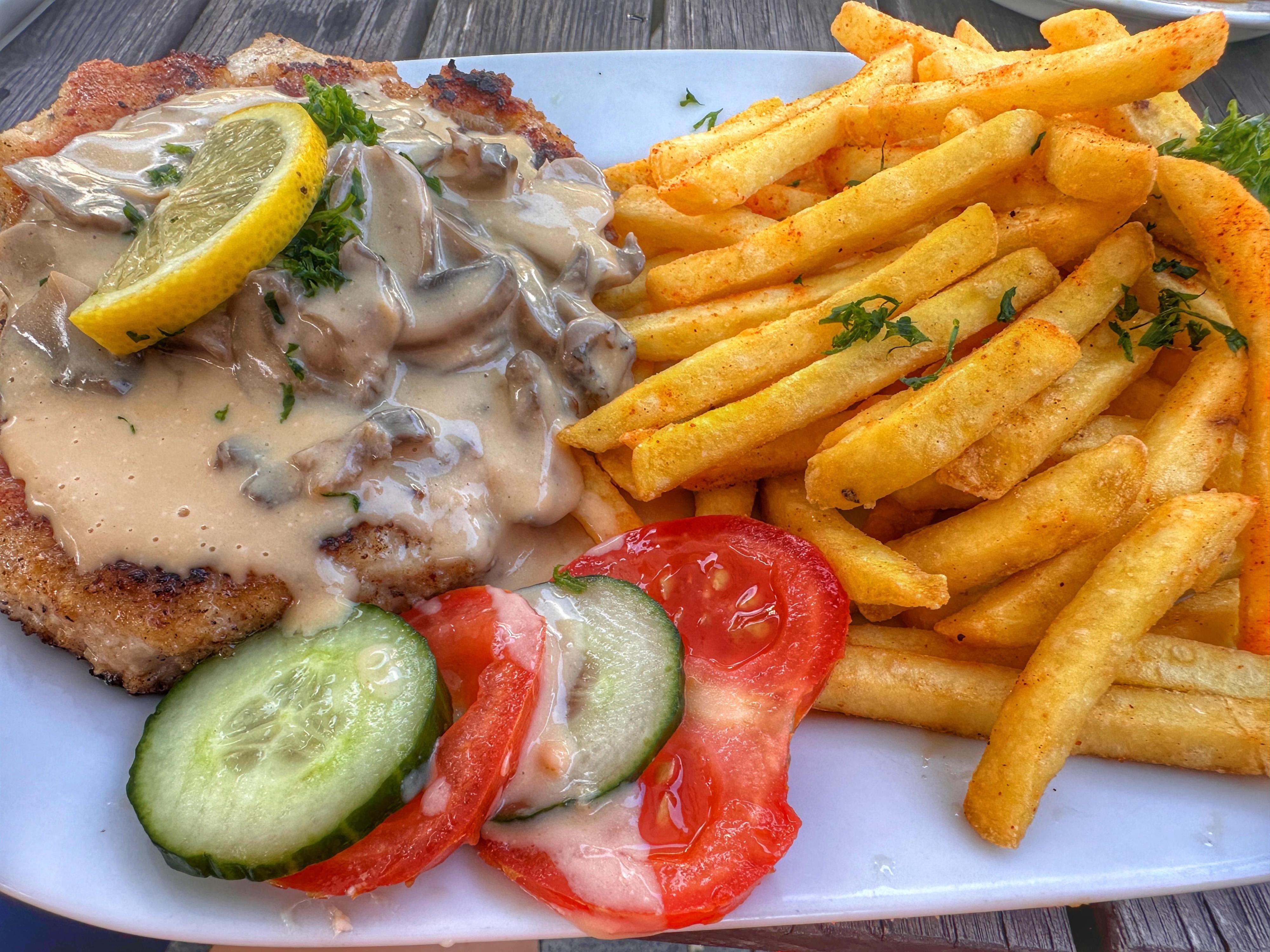 Speisenangebot im Hotel