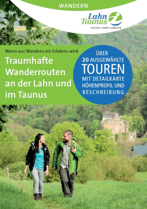Wanderbroschüre "Traumhafte Wanderrouten"