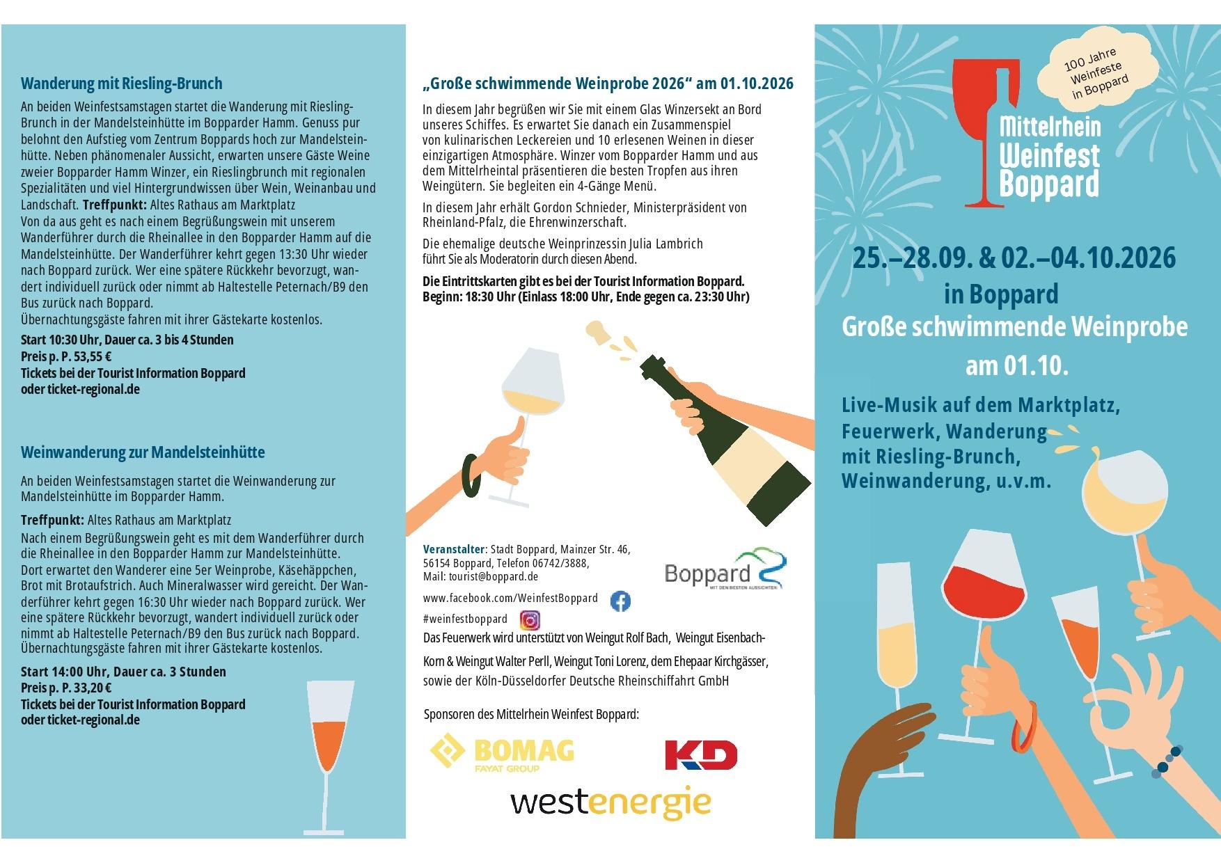 Mittelrhein Weinfest Boppard