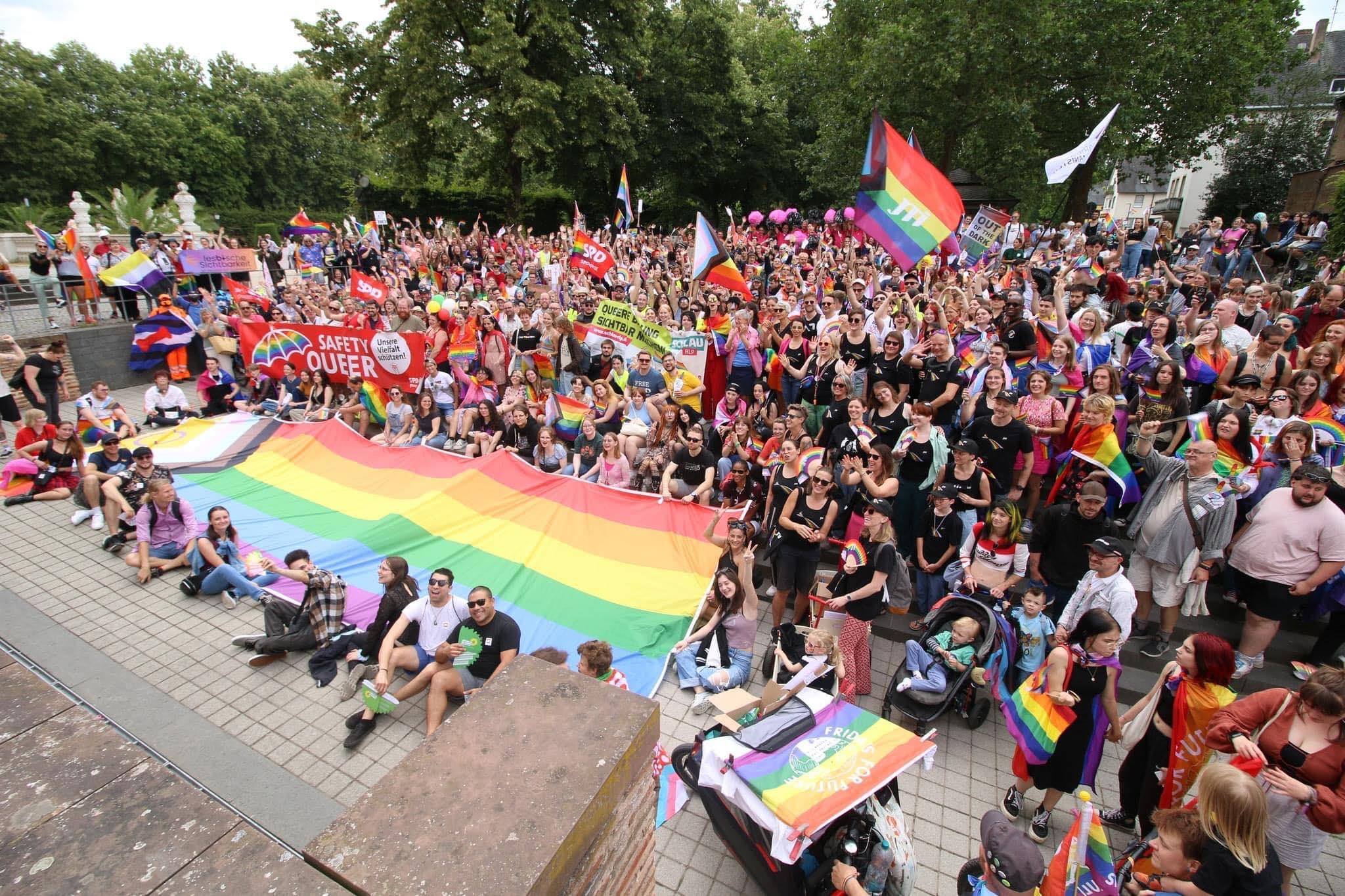 CSD Pride Trier im Palastgarten