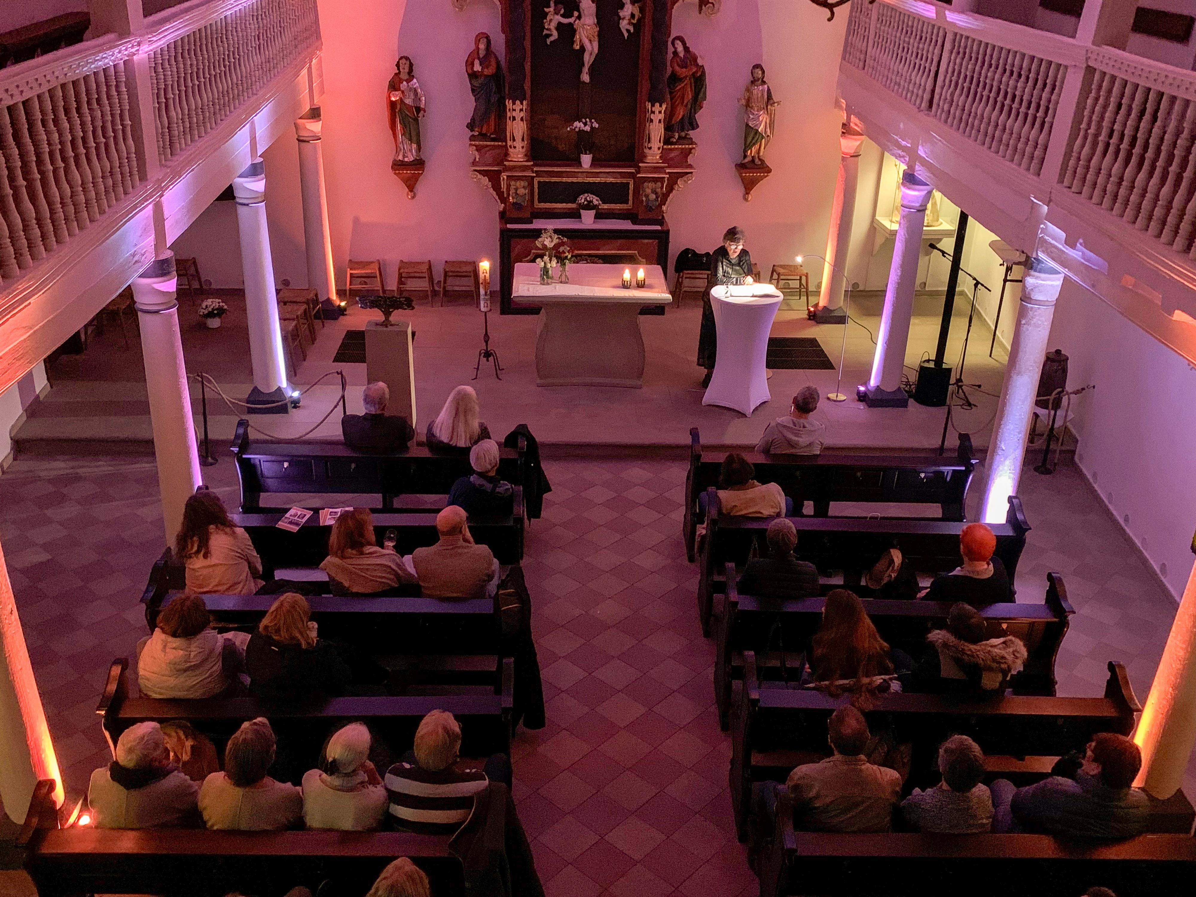 Lesung in der Heilig-Geist-Kirche