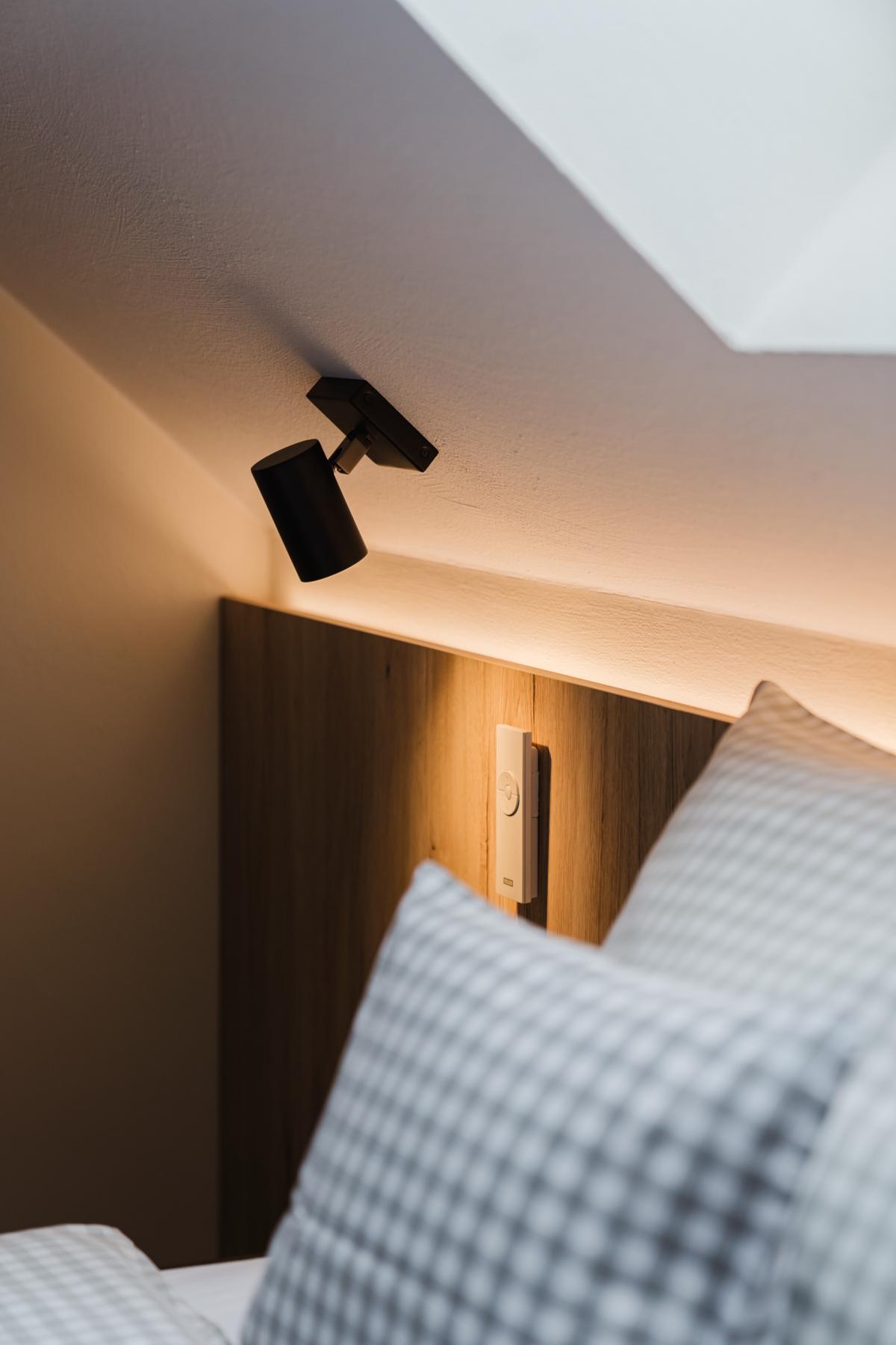 Bett in Suite