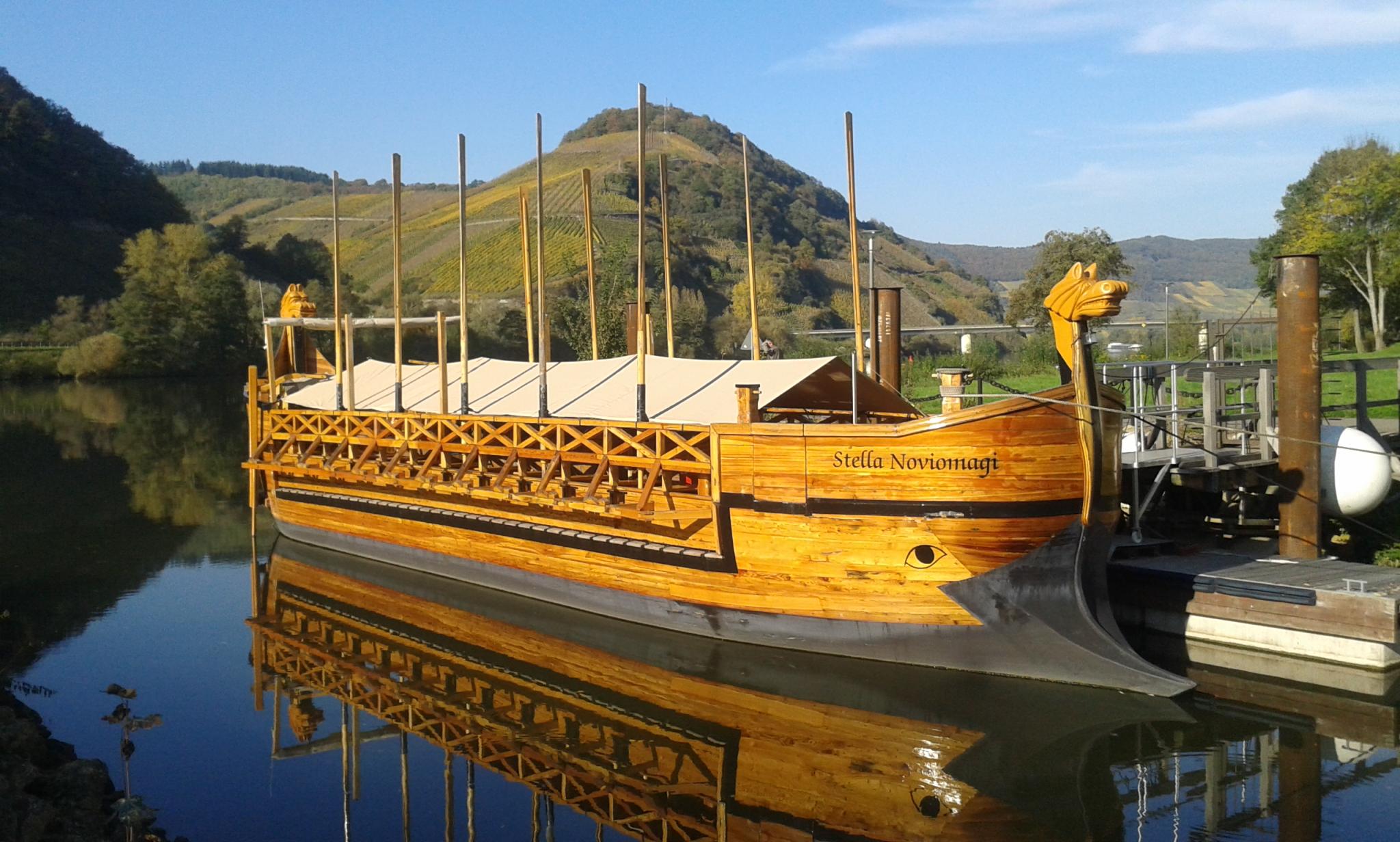 römisches Weinschiff - Stella Noviomagi
