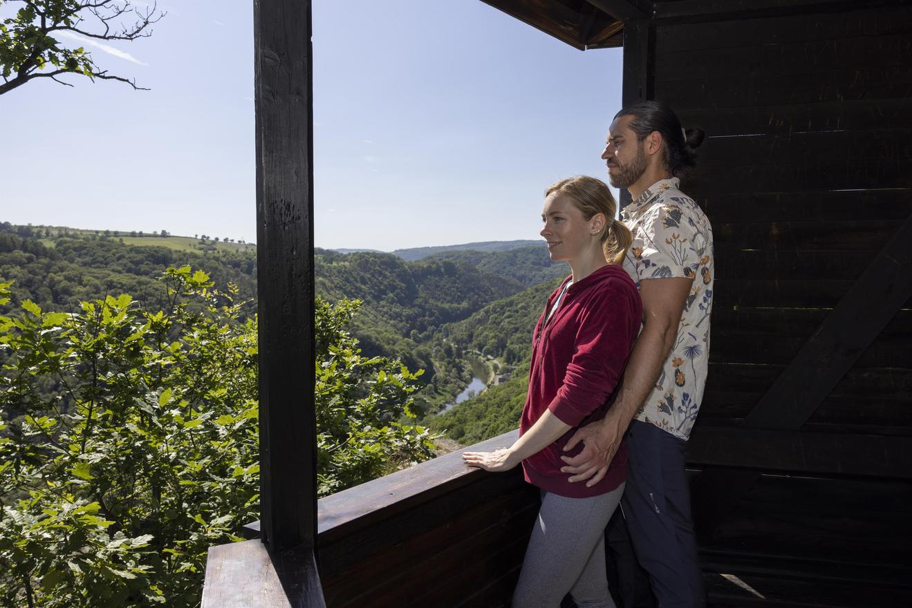 Eine gemütliche Pause in der Schutzhütte