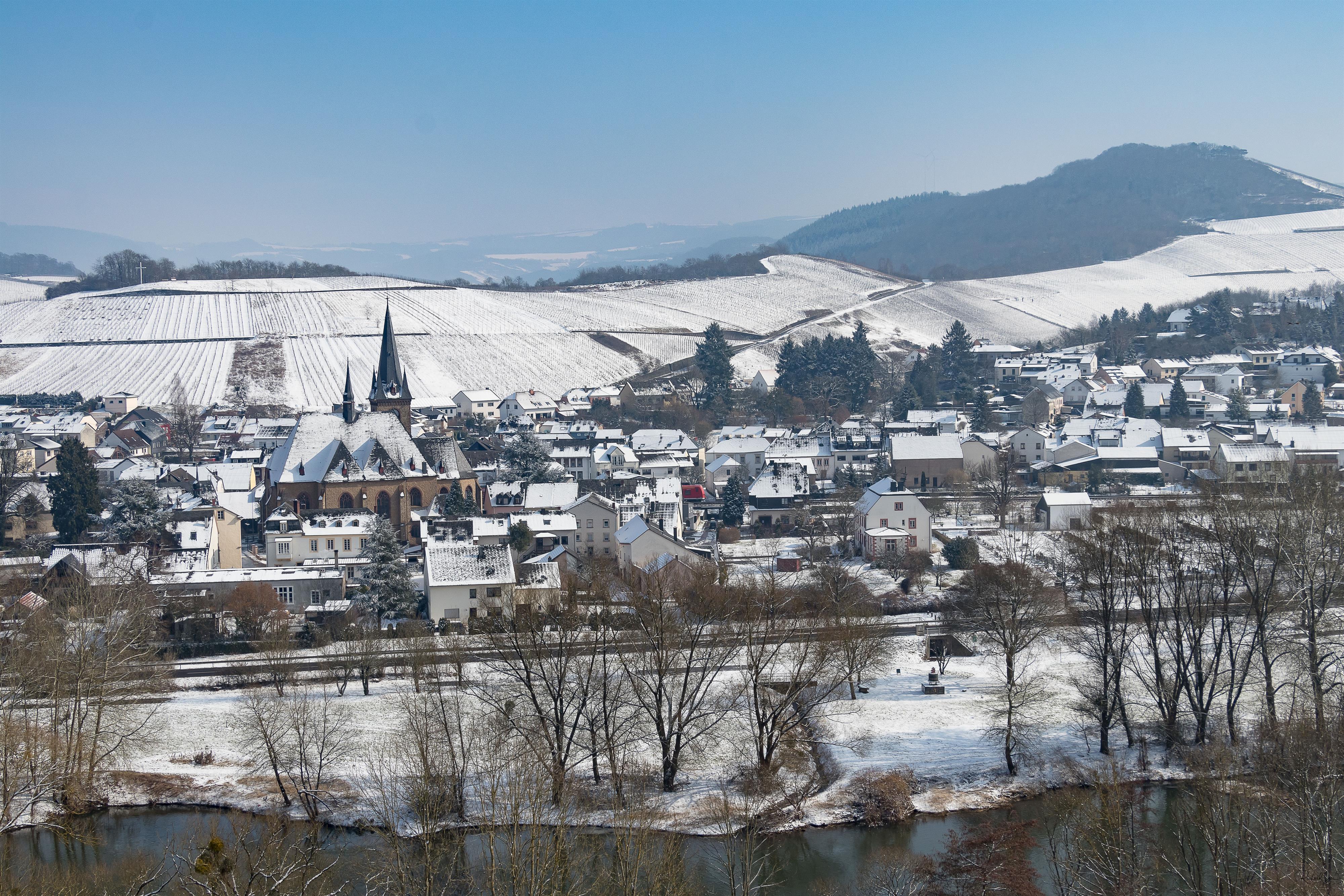 Wiltingen im Winter