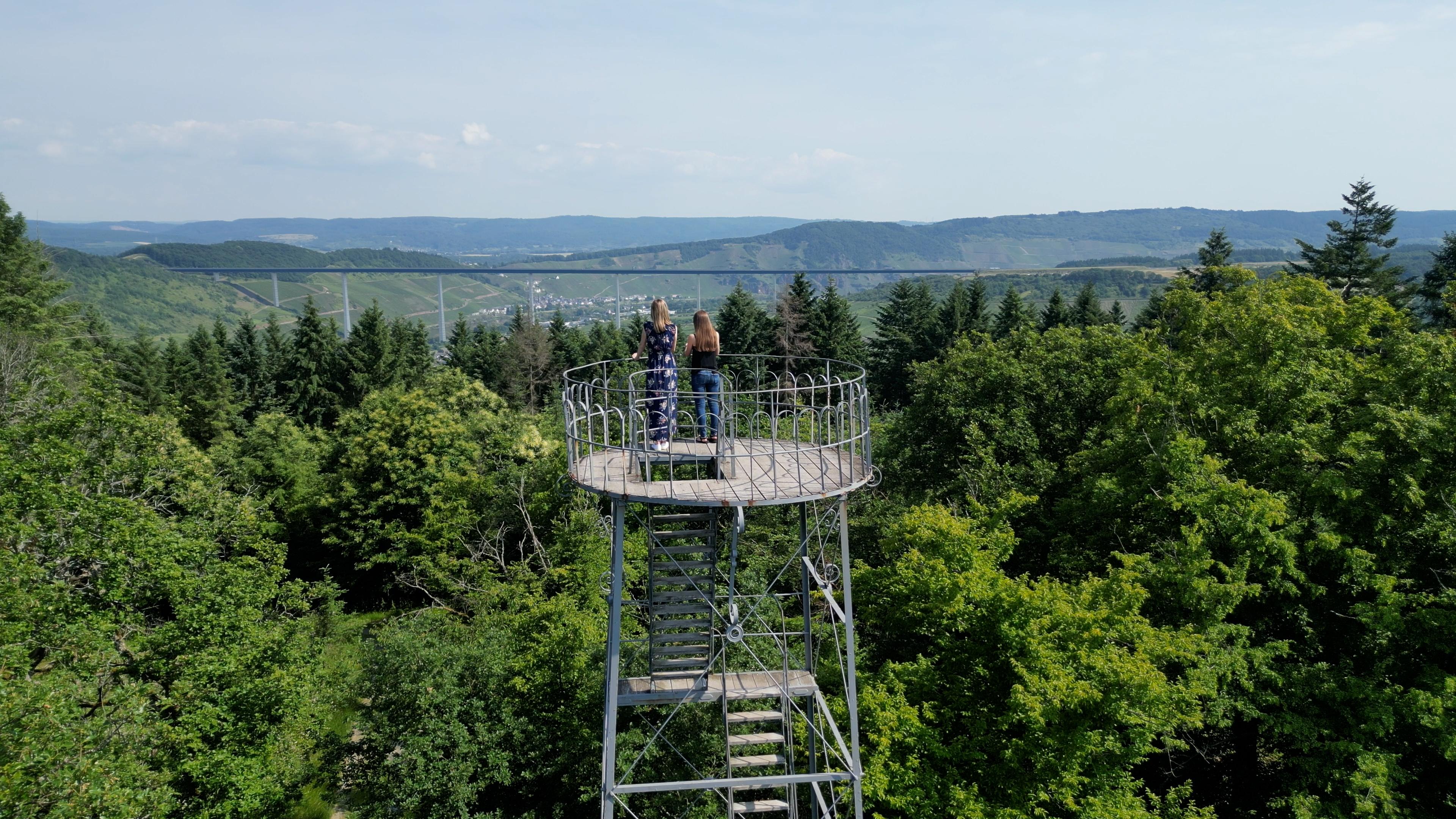 Ausblick vom Grainskopf nach Zeltingen