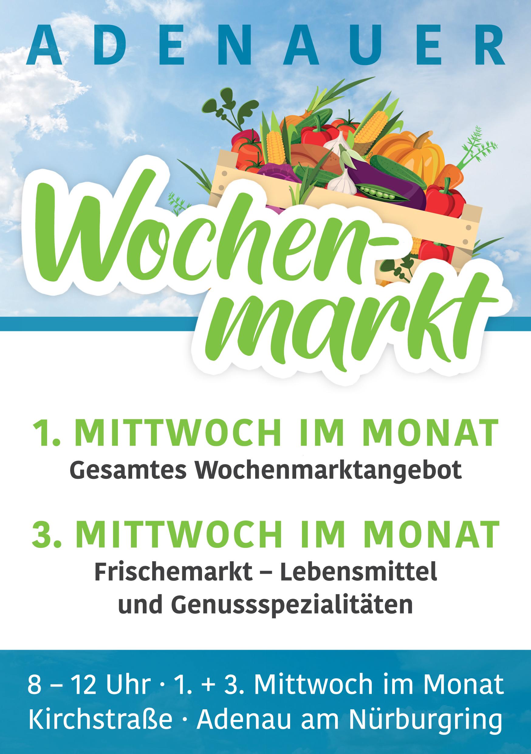 Wochenmarkt, @ Tourist-Information Hocheifel-Nürburgring