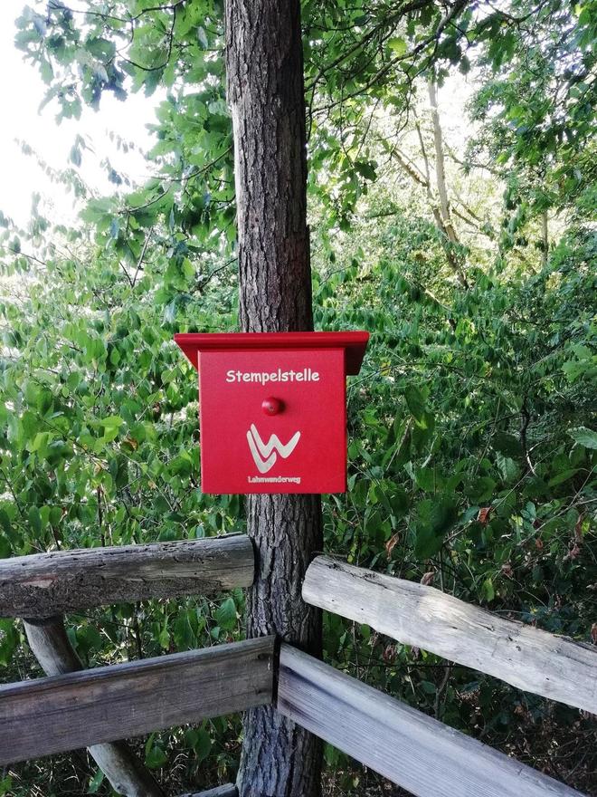 Stempel sammeln am Lahnwanderweg