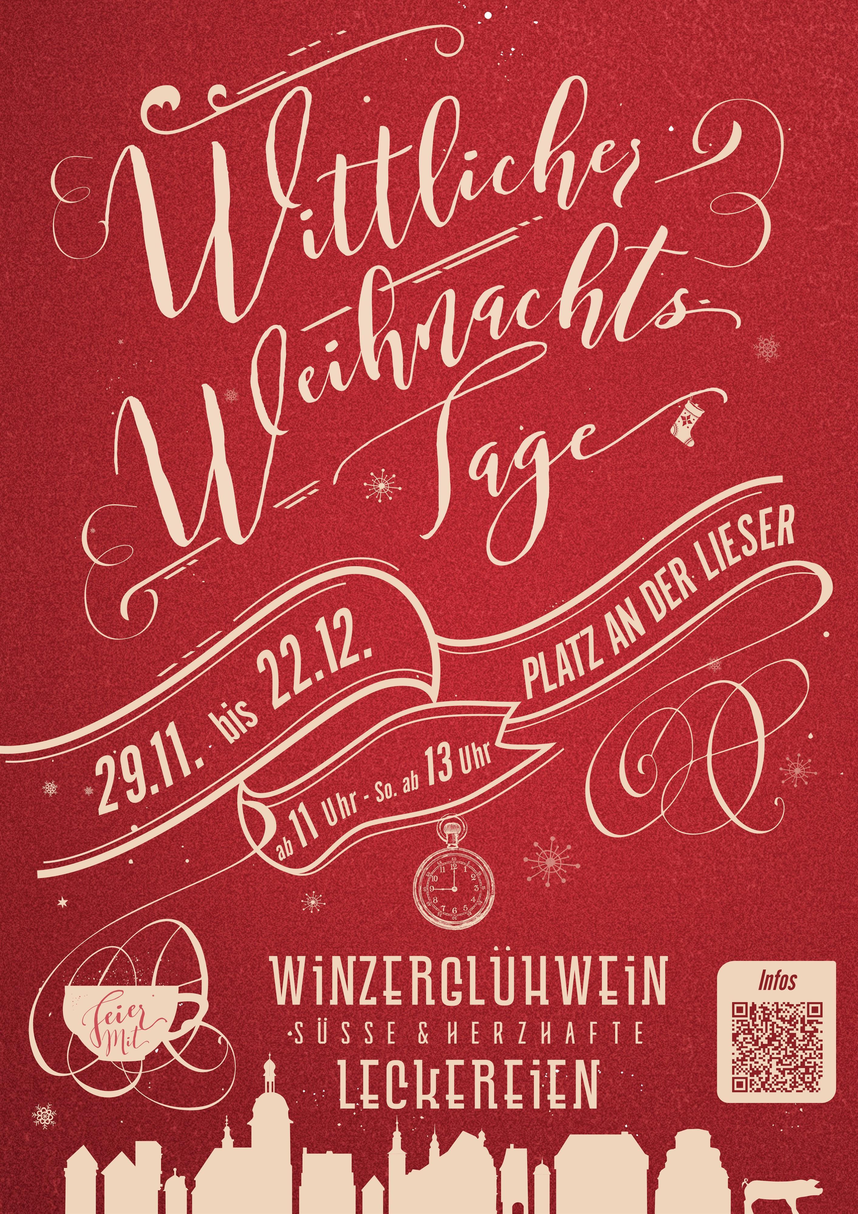 Wittlicher Weihnachtstage Plakat