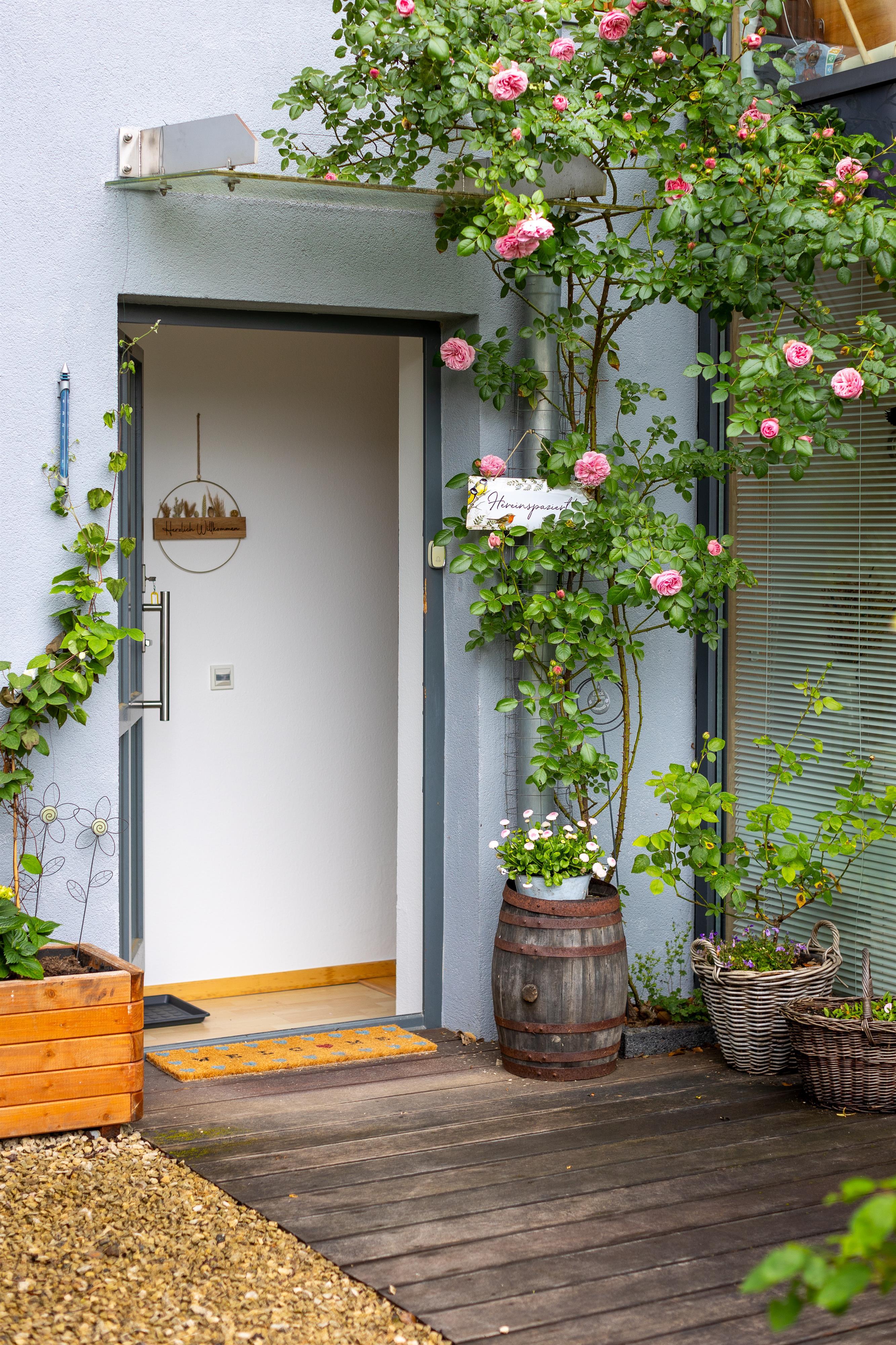 Privater Eingangsbereich