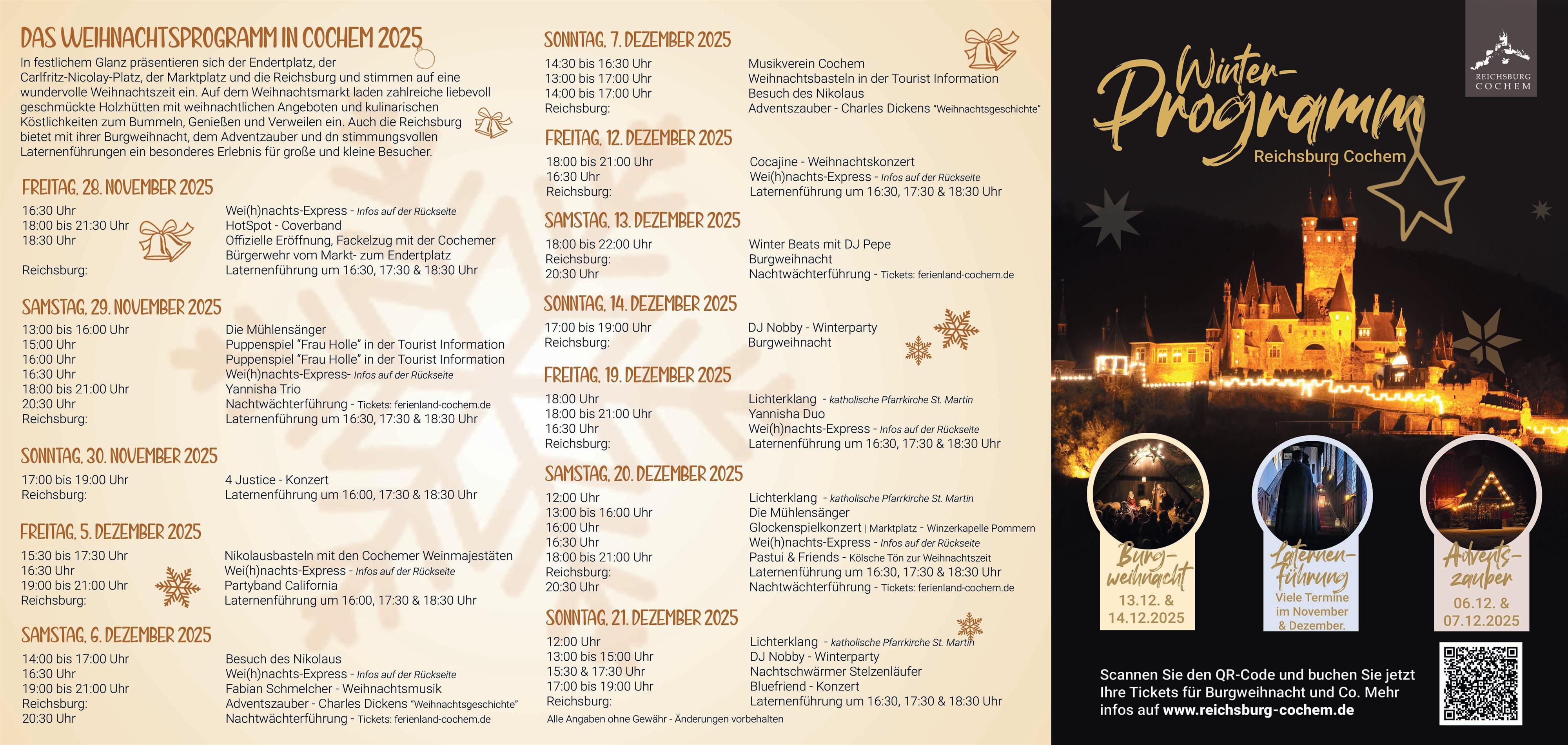 Weihnachtsmarkt Programm2