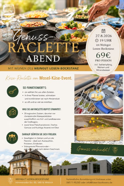 GEnuss-Raclette Abend
