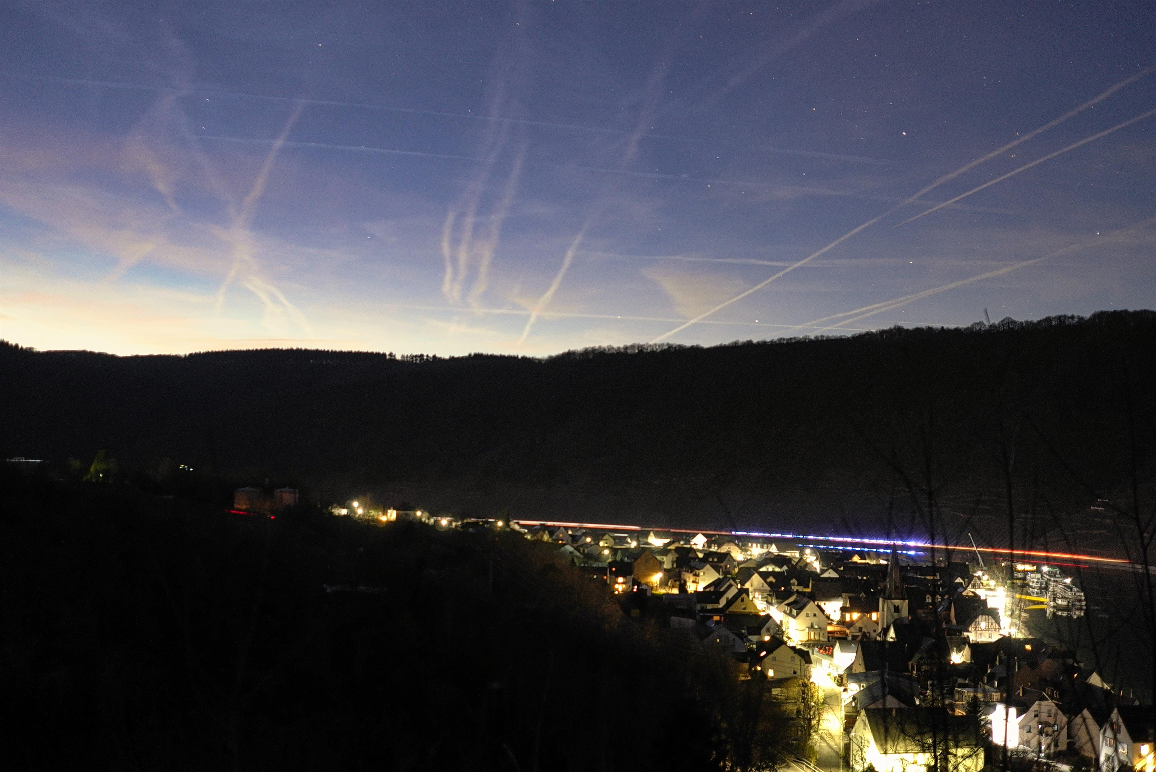 Blick auf Briedern