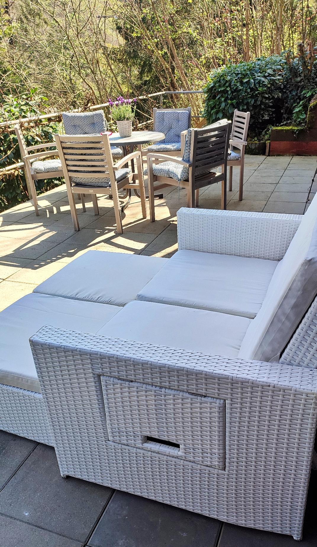 Lounge auf der Terrasse
