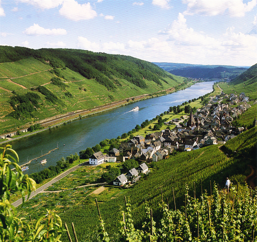 Blick auf Aldegund