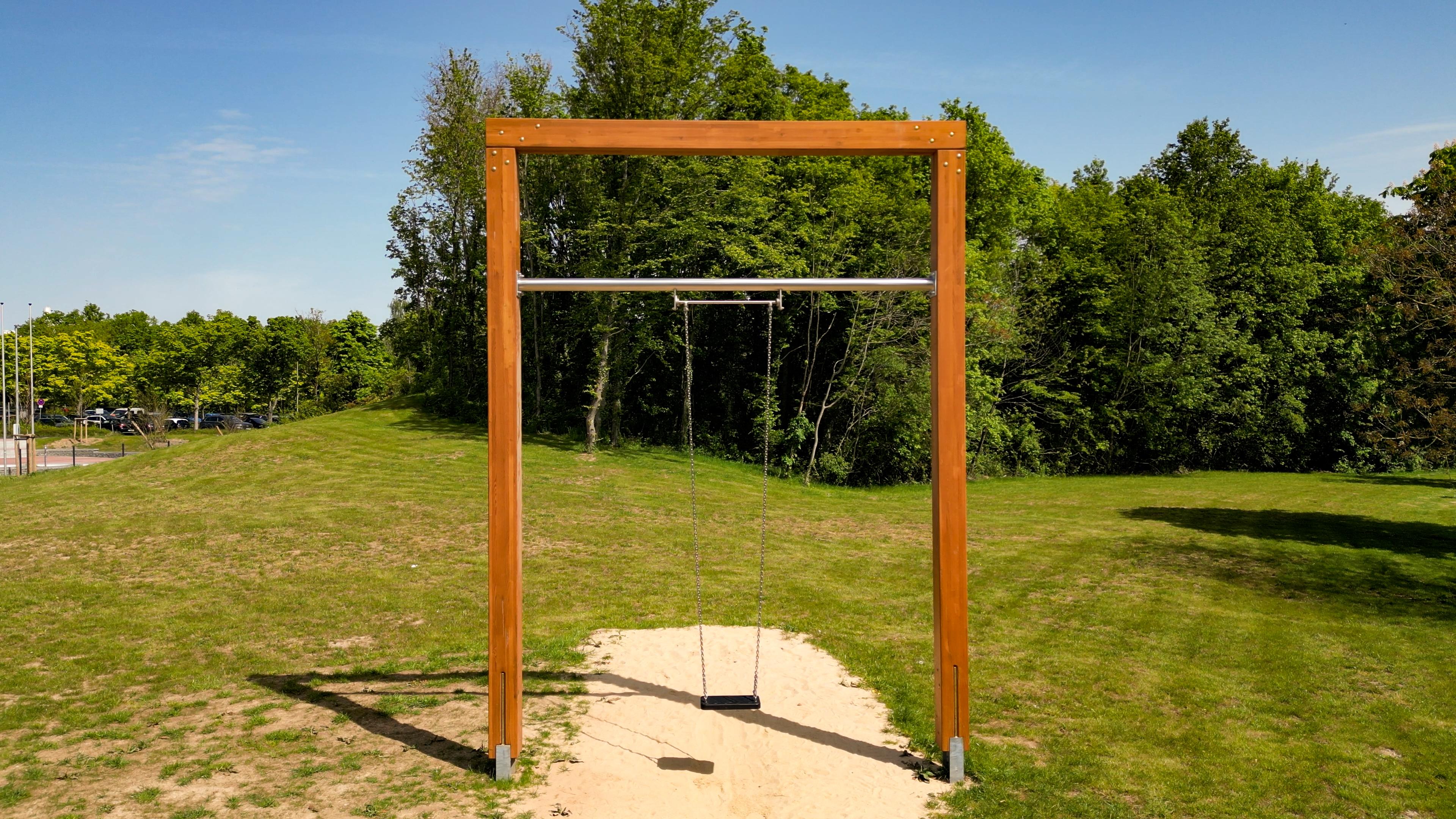 Große Schaukel im Kurpark