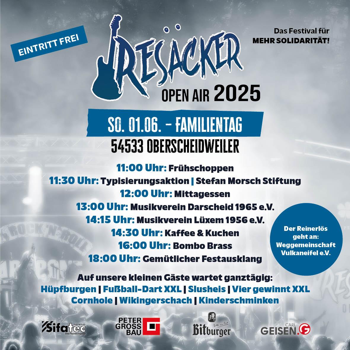 Familientag am 01.06.2025 Resäcker
