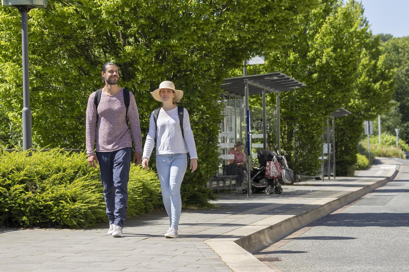 Bequemer Ein- und Ausstieg in der Schulstraße