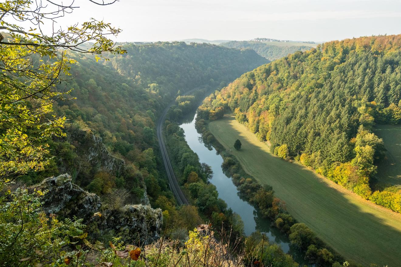 Blick auf die Lahnschleife