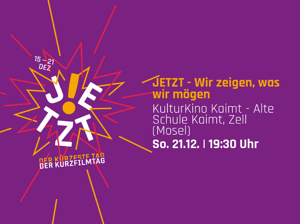 Kurzfilmtag Jetzt