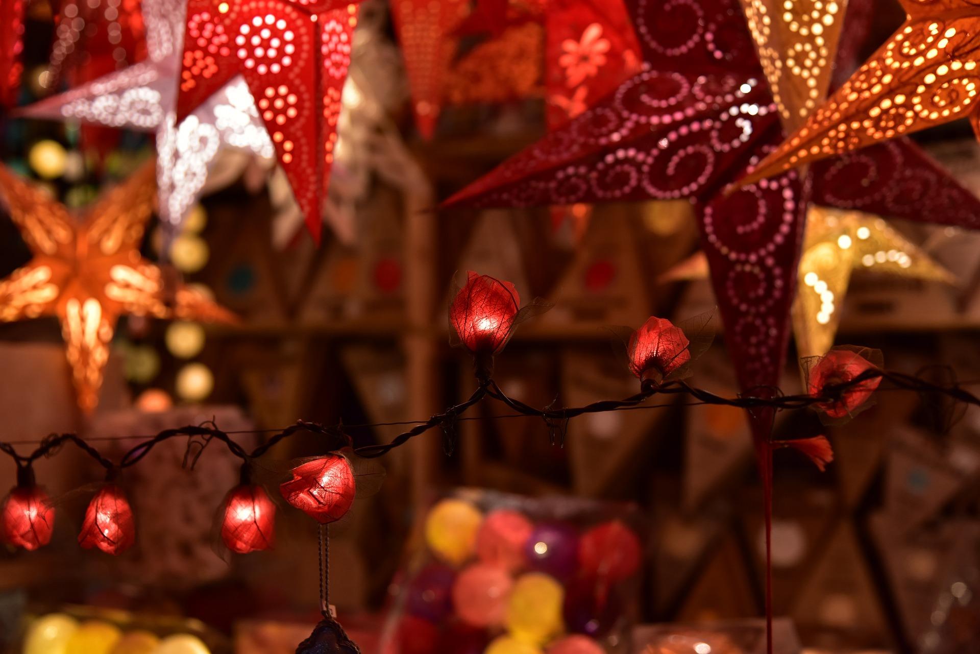 Adventstimmung mit Sternen