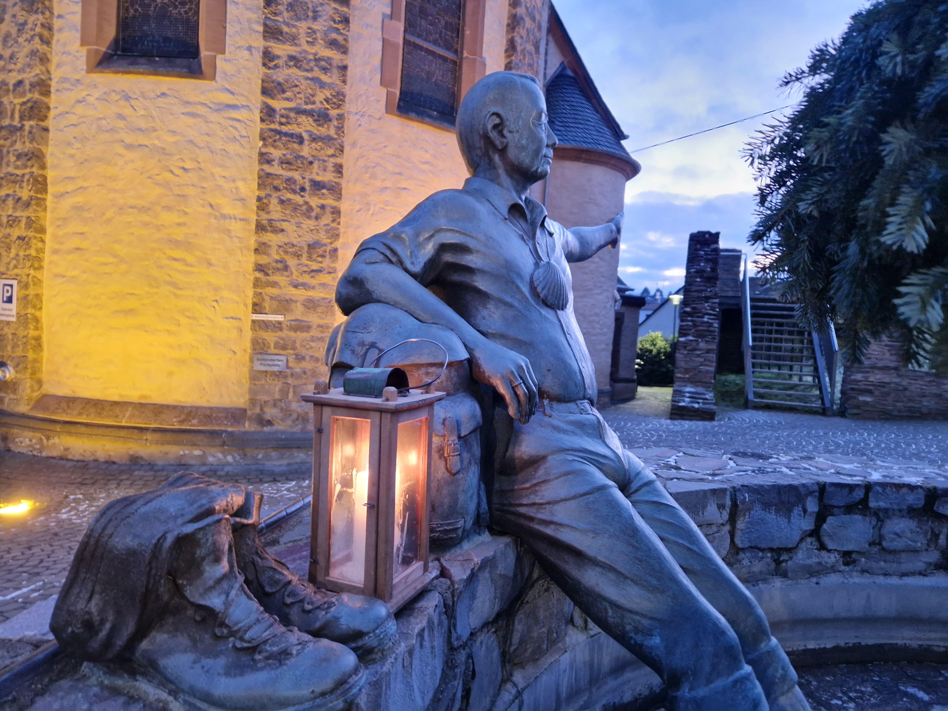 Treffpunkt am Pilgerbrunnen